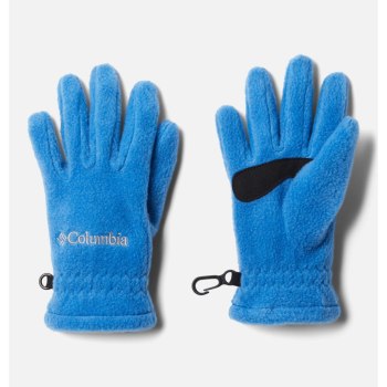 Columbia Fast Trek Fleece, Guantes Azules Claro Para Niño | 715624-DFS